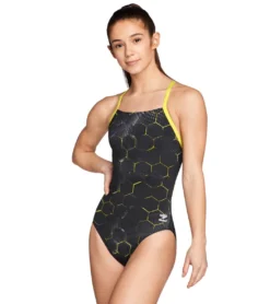 Speedo Women's Emerging Force Flyback One Piece Swimsuit