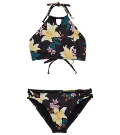 Billabong Girls' Wild Side Two Piece Bikini Set (Little Kid, Big Kid)