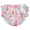 Girls' Sealife Ruffle Snap Swim Diaper (Baby, Toddler)