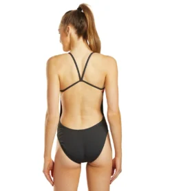 Nike Women's HydraStrong Space Highway Cut-Out Tank One Piece Swimsuit -Outlet Tide Wisp Store 5666682536104 universityred 3a