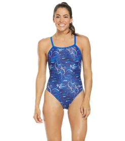 Women's Torrent One Piece Swimsuit -Outlet Tide Wisp Store 5667237265576 blue 4a