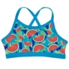 TYR Girls' Tutti Fruitti Trinity Bikini Top (Big Kid)