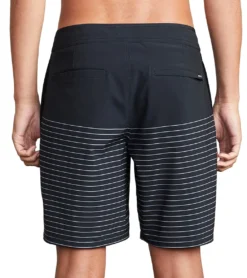 RVCA Men's Curren 18" Trunk Boardshort -Outlet Tide Wisp Store 5668482187432 black 3a