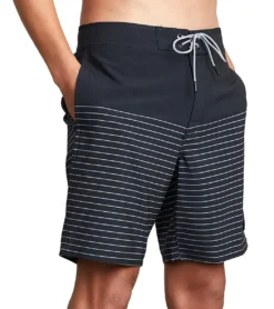 RVCA Men's Curren 18" Trunk Boardshort -Outlet Tide Wisp Store 5668482187432 black 4a