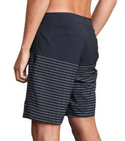 RVCA Men's Curren 18" Trunk Boardshort -Outlet Tide Wisp Store 5668482187432 black 5a