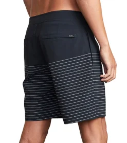 RVCA Men's Curren 18" Trunk Boardshort -Outlet Tide Wisp Store 5668482187432 black 6a