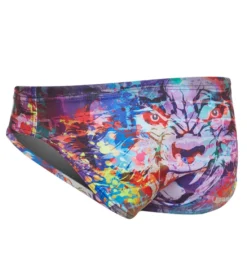 TURBO Men's Wolf Wall Water Polo Brief