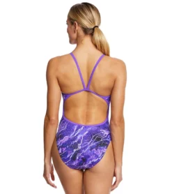 Women's Tornado One Piece Swimsuit -Outlet Tide Wisp Store 5669171527848 purple 3a
