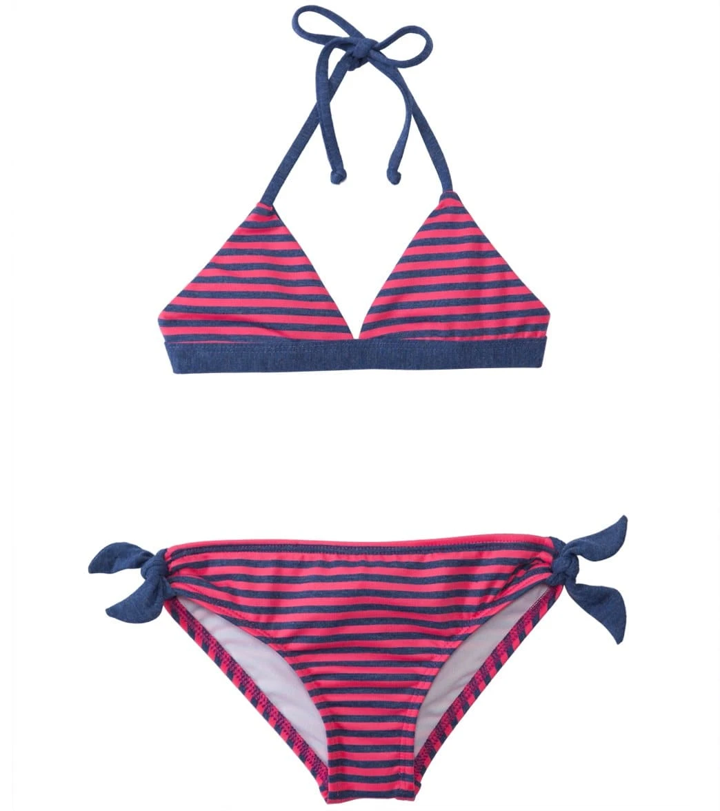 Splendid Girls' Malibu Stripe Tankini Two Piece Set (4yrs-6X) 1 Splendid Girls' Malibu Stripe Tankini Two Piece Set (4yrs-6X)