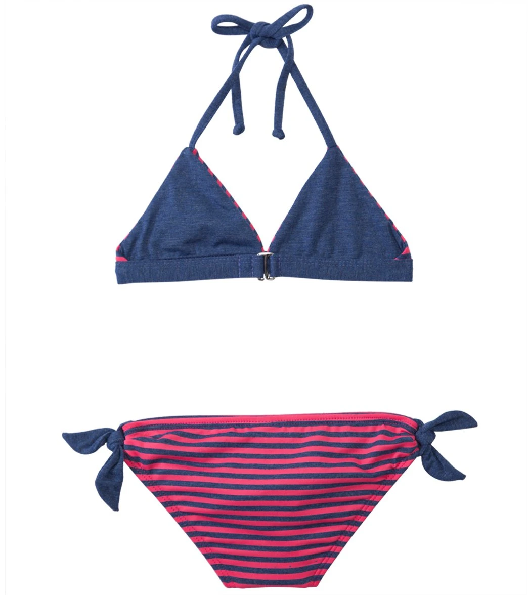 Splendid Girls' Malibu Stripe Tankini Two Piece Set (4yrs-6X) 2 Splendid Girls' Malibu Stripe Tankini Two Piece Set (4yrs-6X) - Image 2