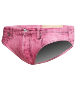 TURBO Men's Jean Short Water Polo Brief