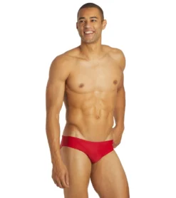 Solid Swim Euro Brief Swimsuit