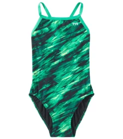TYR Girls' Vitric Diamondfit One Piece Swimsuit