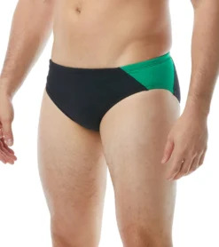 TYR Men's Hexa Blade Racer Brief Swimsuit
