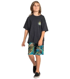 Volcom Boys' Mod Mixer Scallop Boardshort -Outlet Tide Wisp Store 6788959994024 barrierreef 3a