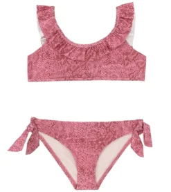 Splendid Girls' Charmer Ruffle Two Piece Bikini Set (Big Kid)