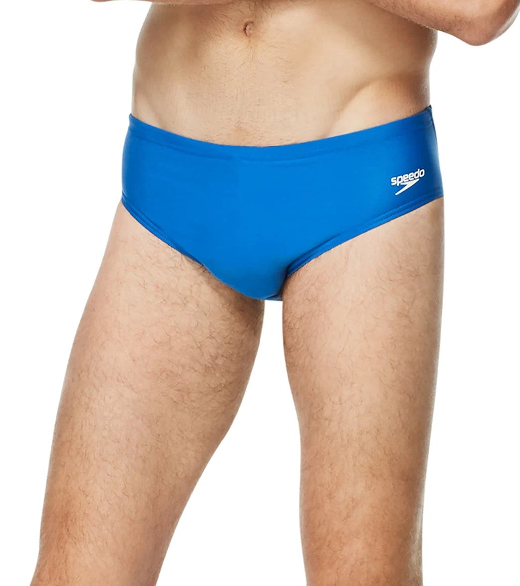 Speedo Vibe Men's Spliced One Brief Swimsuit 1 Speedo Vibe Men's Spliced One Brief Swimsuit