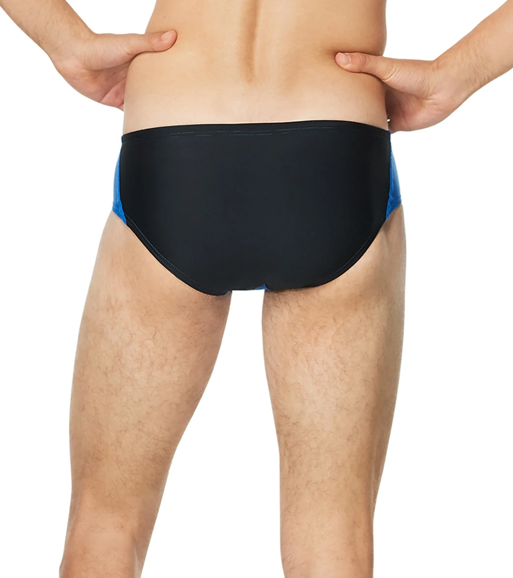 Speedo Vibe Men's Spliced One Brief Swimsuit 2 Speedo Vibe Men's Spliced One Brief Swimsuit - Image 2