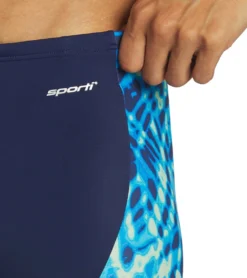 Serene Splice Jammer Swimsuit -Outlet Tide Wisp Store 6942411980968 blue 9a