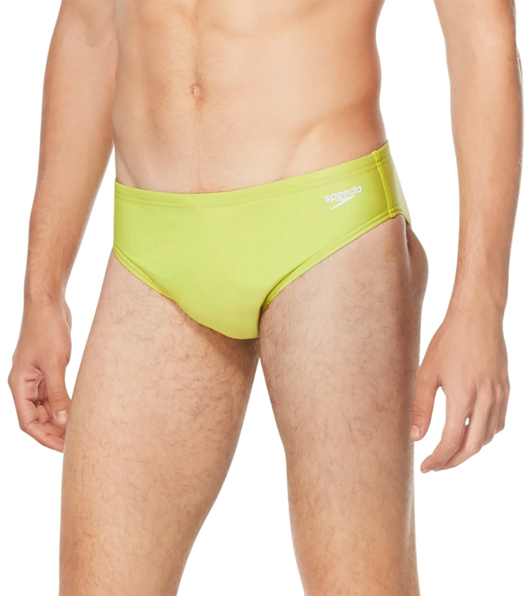 Speedo Vibe Men's Solid One Brief Swimsuit 1 Speedo Vibe Men's Solid One Brief Swimsuit
