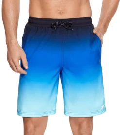 Reebok Men's Ombre Nation 9" Swim Trunks