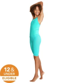 Speedo Women's Vanquisher Kneeskin Tech Suit Swimsuit 9 Speedo Women's Vanquisher Kneeskin Tech Suit Swimsuit -Outlet Tide Wisp Store 7300840652968 blueice 4a