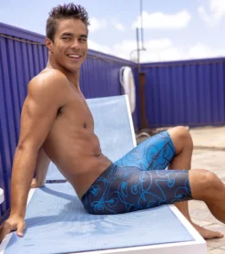 Sporti X ALILscribble Limited Edition Divide Jammer Swimsuit