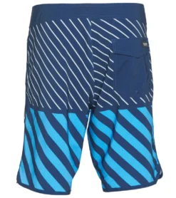 Volcom Men's Mod Quarta Scallop 19" Board Shorts -Outlet Tide Wisp Store 7357244014760 navy 3a