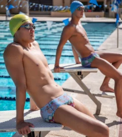 Granny Sweater Gingerbread Mermaid Brief Swimsuit -Outlet Tide Wisp Store 7362714140840 multi 4a