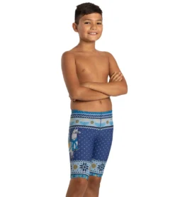 Granny Sweater Llamakah Jammer Swimsuit Youth (22-28) -Outlet Tide Wisp Store 7362716532904 blue 3a