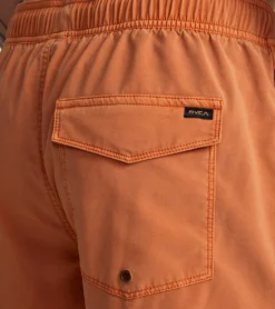 RVCA Men's Va Pigment Elastic Short 17" Trunk 14 RVCA Men's Va Pigment Elastic Short 17" Trunk -Outlet Tide Wisp Store 7375236497576 cocoa 7a