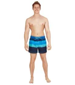 Speedo Men's 14" Ocean Storm Redondo Edge Swim Trunks -Outlet Tide Wisp Store 7379103678632 palaceblue 4a