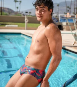 Sporti X Damian Orellana Limited Edition Chichi Brief Swimsuit -Outlet Tide Wisp Store 7390745133224 multi 4a