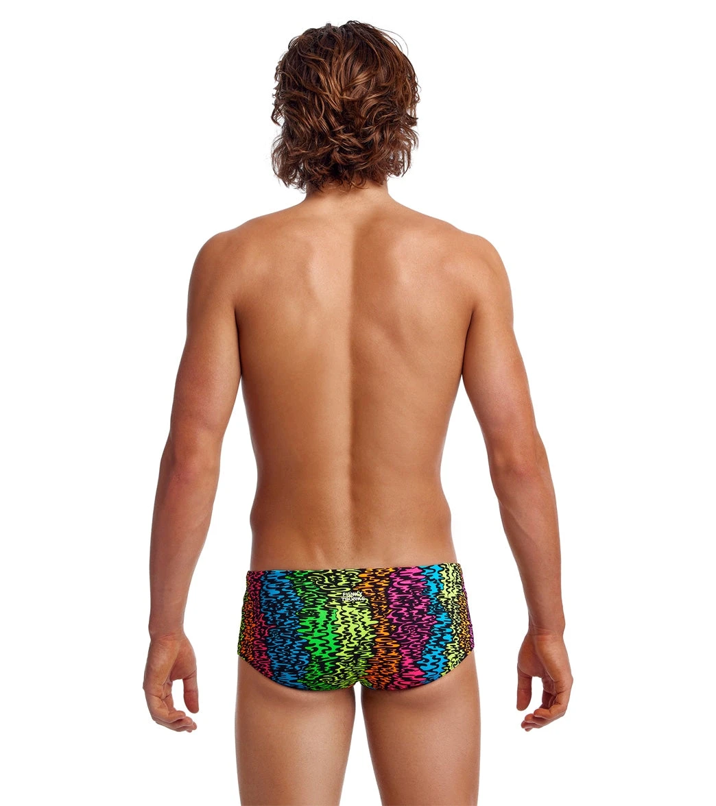 Funky Trunks Men's Sunset West Sidewinder Square Leg Swimsuit 3 Funky Trunks Men's Sunset West Sidewinder Square Leg Swimsuit - Image 3