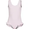Girls' Pink Gingham Seersucker Delaney UPF 50+ One Piece Swimsuit (Baby, Toddler, Little Kid)