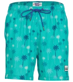 Men's Palm Tree Swim Trunks