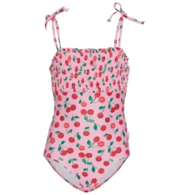 Seafolly Girls' Cherry Pie One Piece Swimsuit (Big Kid)