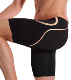 Speedo Men's Fastskin LZR Pure Intent Backstroke Edition Jammer Tech Suit Swimsuit -Outlet Tide Wisp Store 7456070041768 blackrosegold 5a