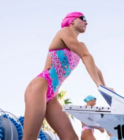 Sporti X Emma Weyant Patchwork Micro Back One Piece Swimsuit -Outlet Tide Wisp Store 7474625839272 patchwork 3a