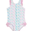 Girls' Bubbly Mermaid One Piece Swimsuit (Baby, Toddler)