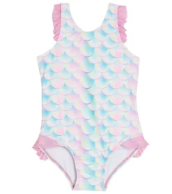 Girls' Bubbly Mermaid One Piece Swimsuit (Baby, Toddler)
