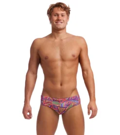 Funky Trunks Men's Trihard Classic Brief Swimsuit