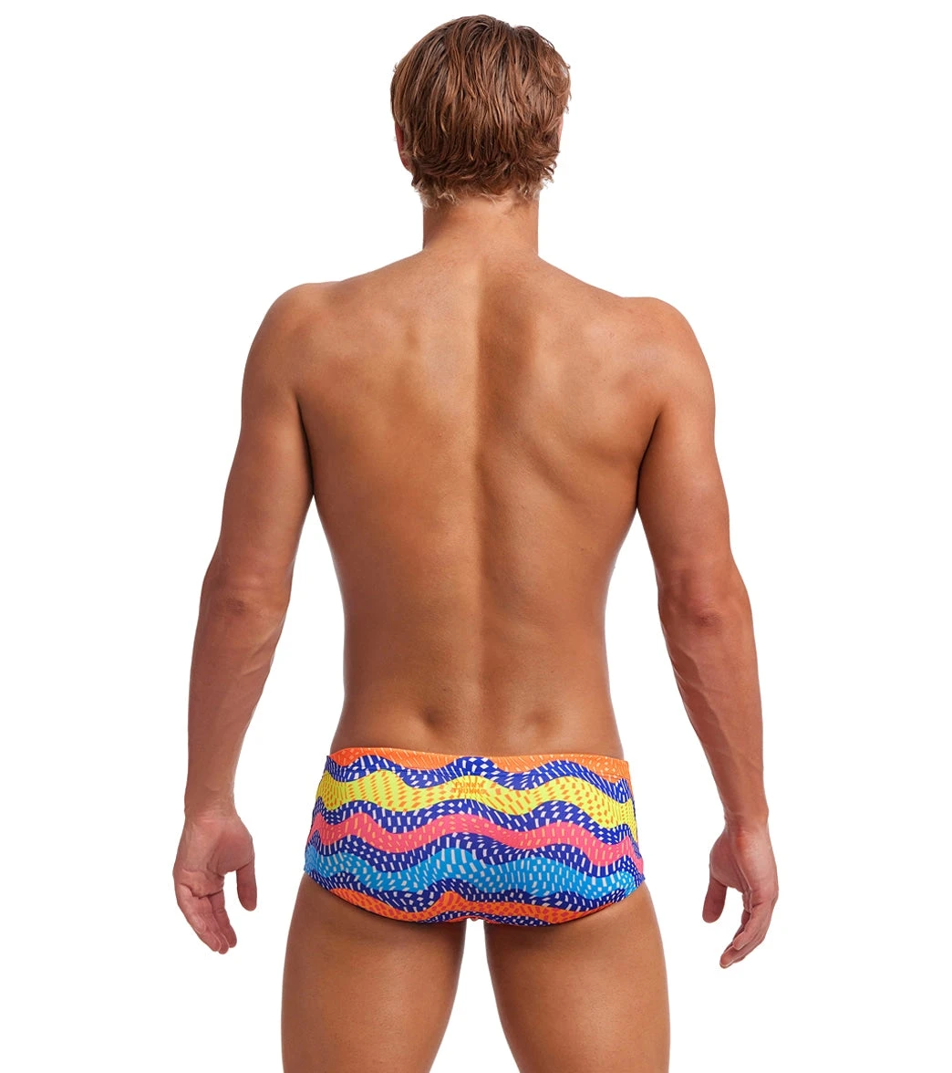 Funky Trunks Men's Rocky Wave Sidewinder Square Leg Swimsuit 3 Funky Trunks Men's Rocky Wave Sidewinder Square Leg Swimsuit - Image 3