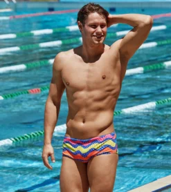 Funky Trunks Men's Rocky Wave Sidewinder Square Leg Swimsuit 10 Funky Trunks Men's Rocky Wave Sidewinder Square Leg Swimsuit -Outlet Tide Wisp Store 7517441196200 rockywave 4a