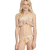 Billabong Girls' Aint She A Beaut Ruffle Two Piece Bikini Set (Little Kid, Big Kid)
