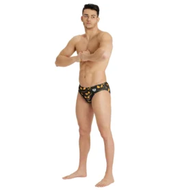 Arena Men's Eyes Brief Swimsuit -Outlet Tide Wisp Store 7562401087656 eyes 3a