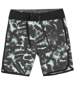 Volcom Boys' Mod Stone Stripe Board Shorts (Toddler, Little Kid)