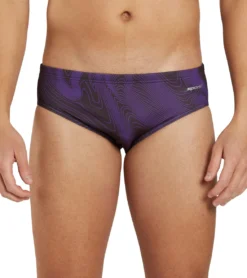 HydroLast Sonar Waves Swim Brief Swimsuit -Outlet Tide Wisp Store 7595543986344 purple 4a