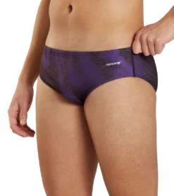 HydroLast Sonar Waves Swim Brief Swimsuit -Outlet Tide Wisp Store 7595543986344 purple 5a