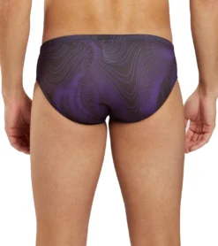 HydroLast Sonar Waves Swim Brief Swimsuit -Outlet Tide Wisp Store 7595543986344 purple 7a